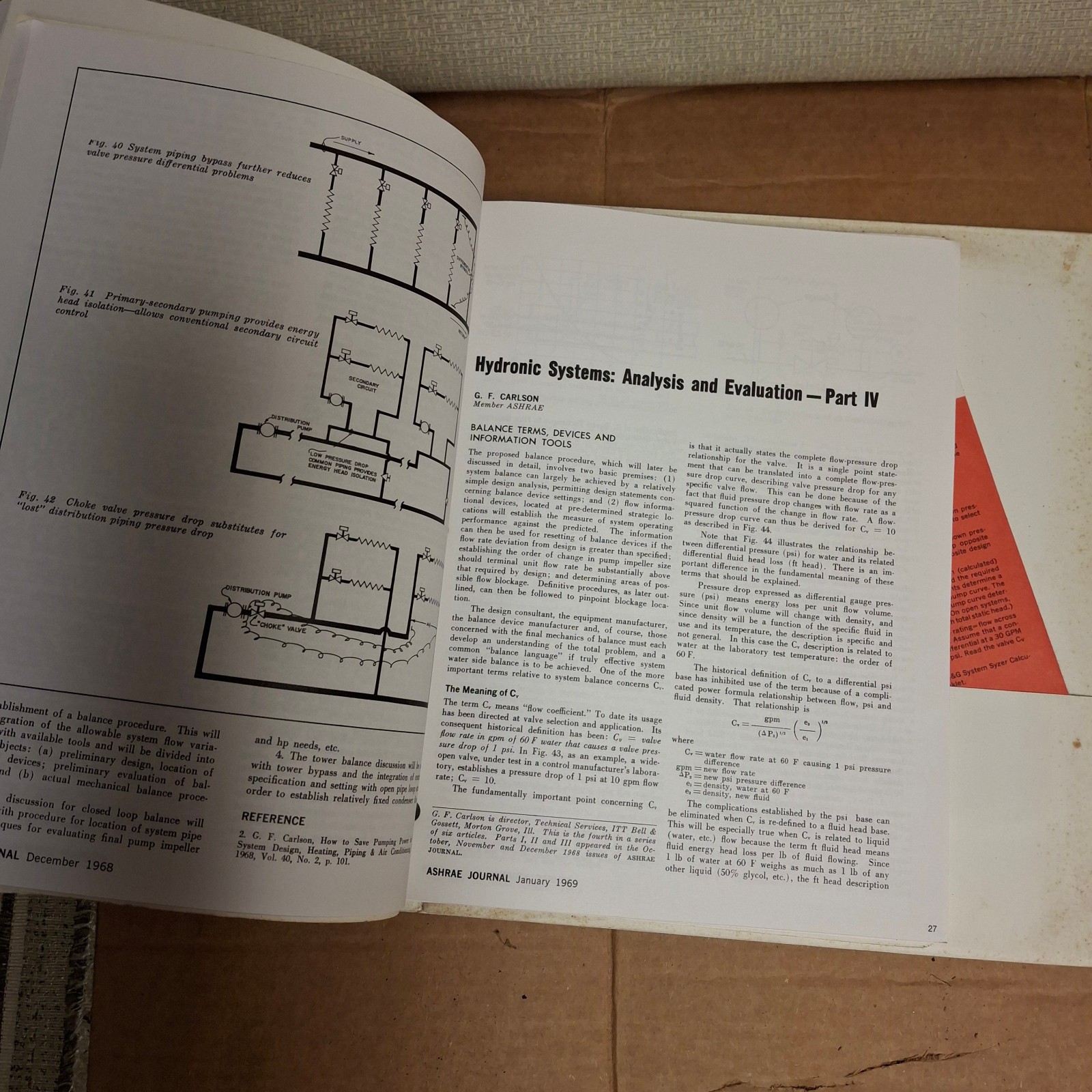 Bell & Gossett/ITT/Hydronic System Maintenance Training Manual/Loose Leaf Binder