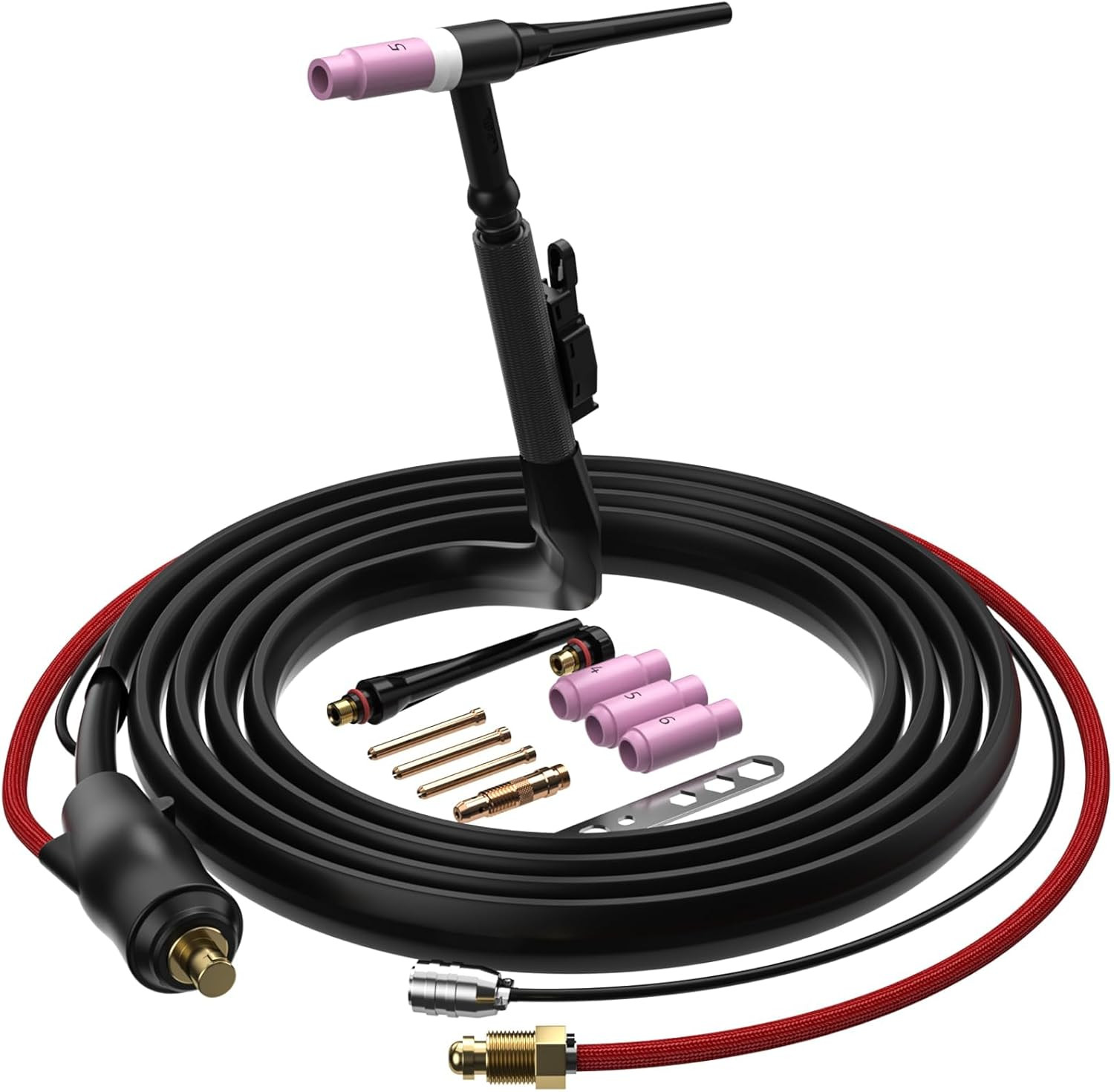 ARCCAPTAIN TIG Welding Torch WP-17 Air Cooled Argon TIG Gun 13FT 150A for TIG200