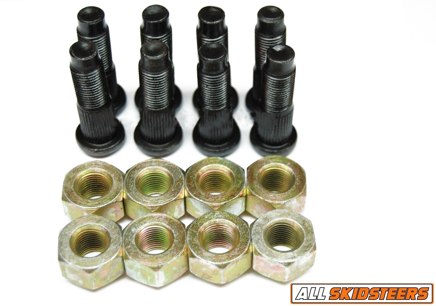 For Bobcat Lug Nut & Stud Kit S630 S650 S750 A770 S770 Skid Steer Wheel Tire Rim
