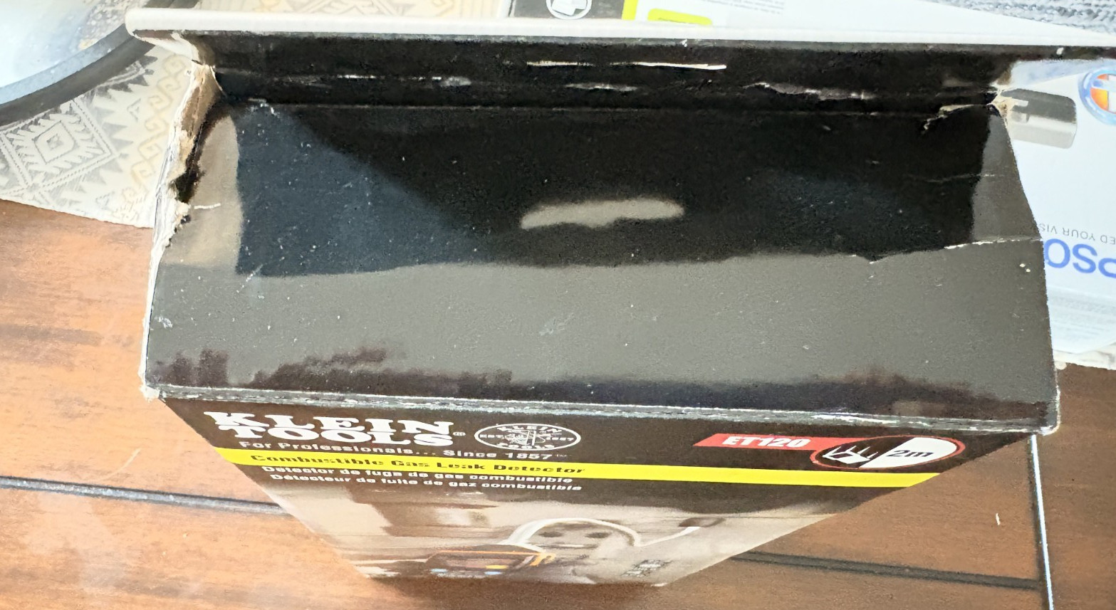 NEW- open box- Klein Tools ET120 Combustible Gas Leak Detector