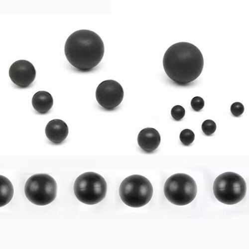 Φ4mm~12.7mm Black Nitrile Rubber Solid Ball Soft NBR Oil Resistant Fuel Petrol