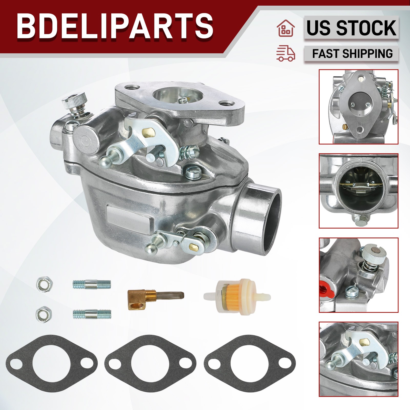 Carburetor Carb for Ford 8N 9N 2N Tractor 1939-1952 8N9510C B3NN9510A 9N9510A