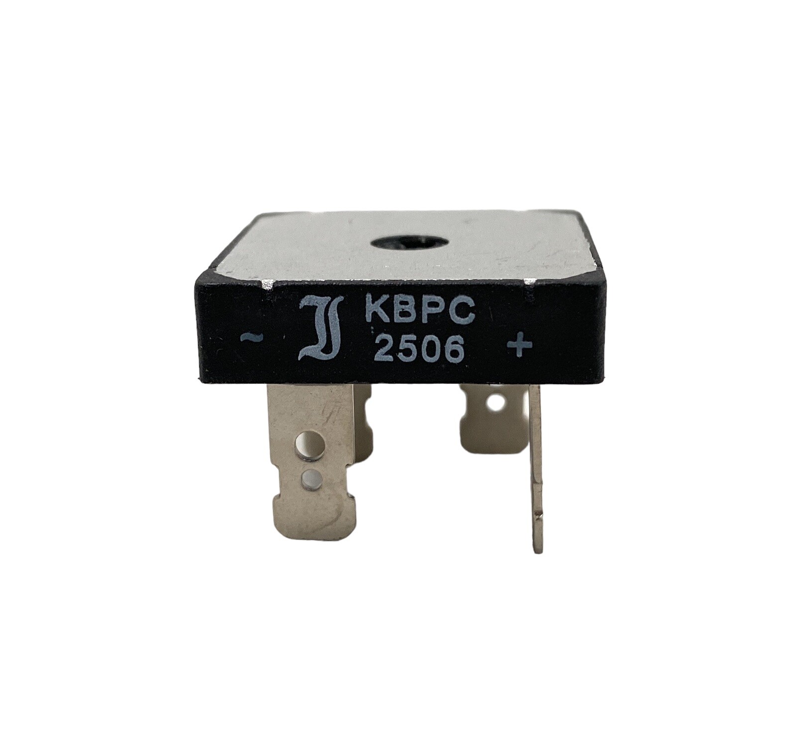 ☀️KBPC2506 Panel Mount Bridge Rectifier, Single Phase 600 V, 25 A, 4 Pins, 1.2 V