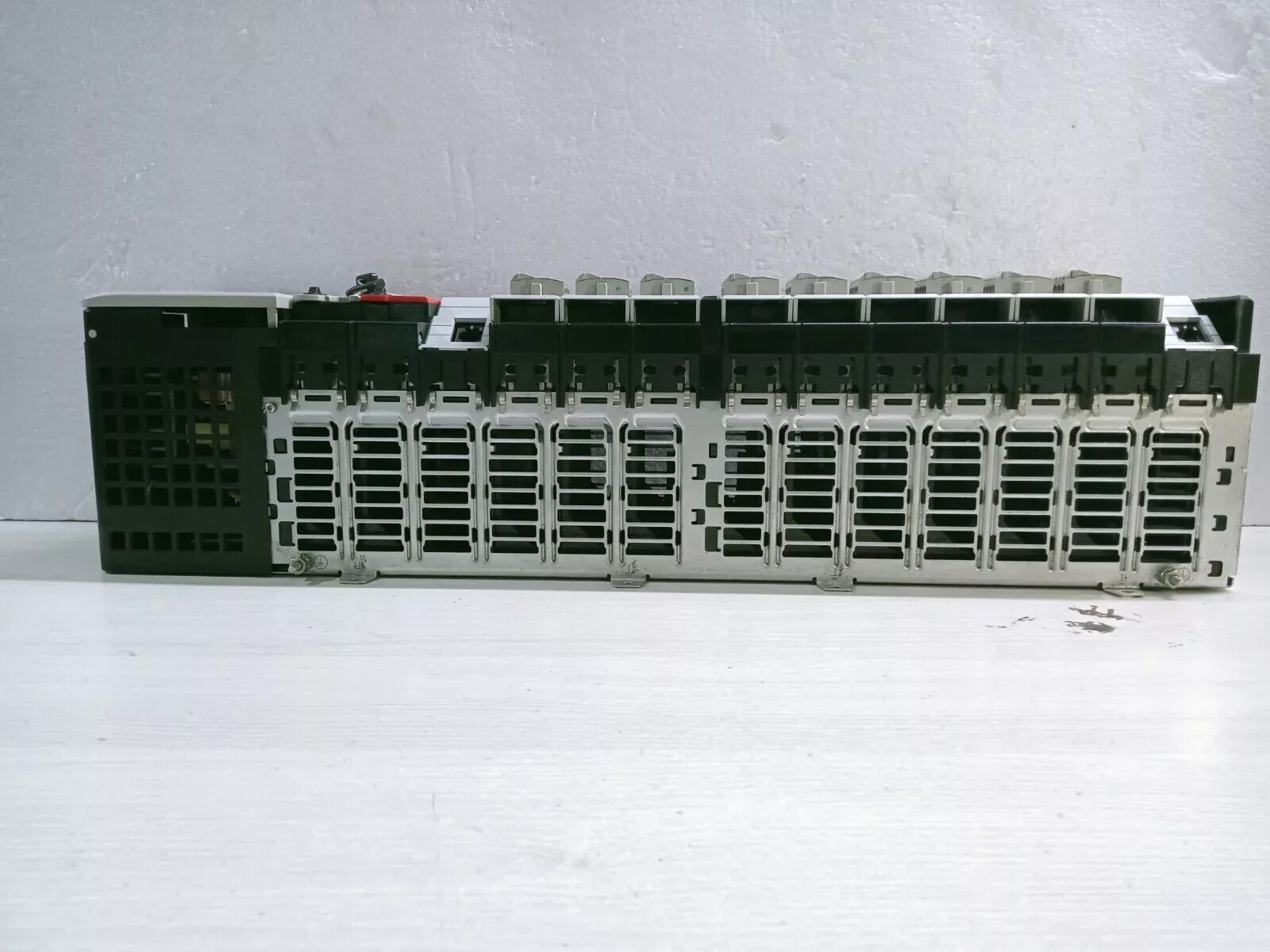ALLEN BRADLEY FULL LOADED RACK WITH 1756-L73S AND 2 UNITS OF 1756-EN2T