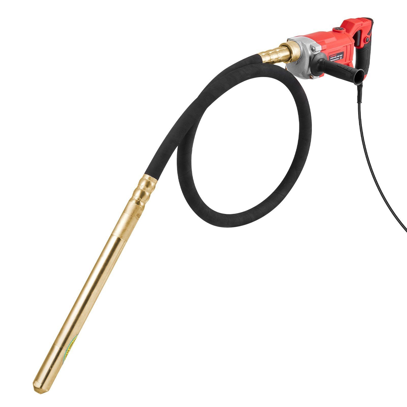 Pencil Concrete Vibrator 950W 13000VPM 2m Shaft Air Bubble Remover