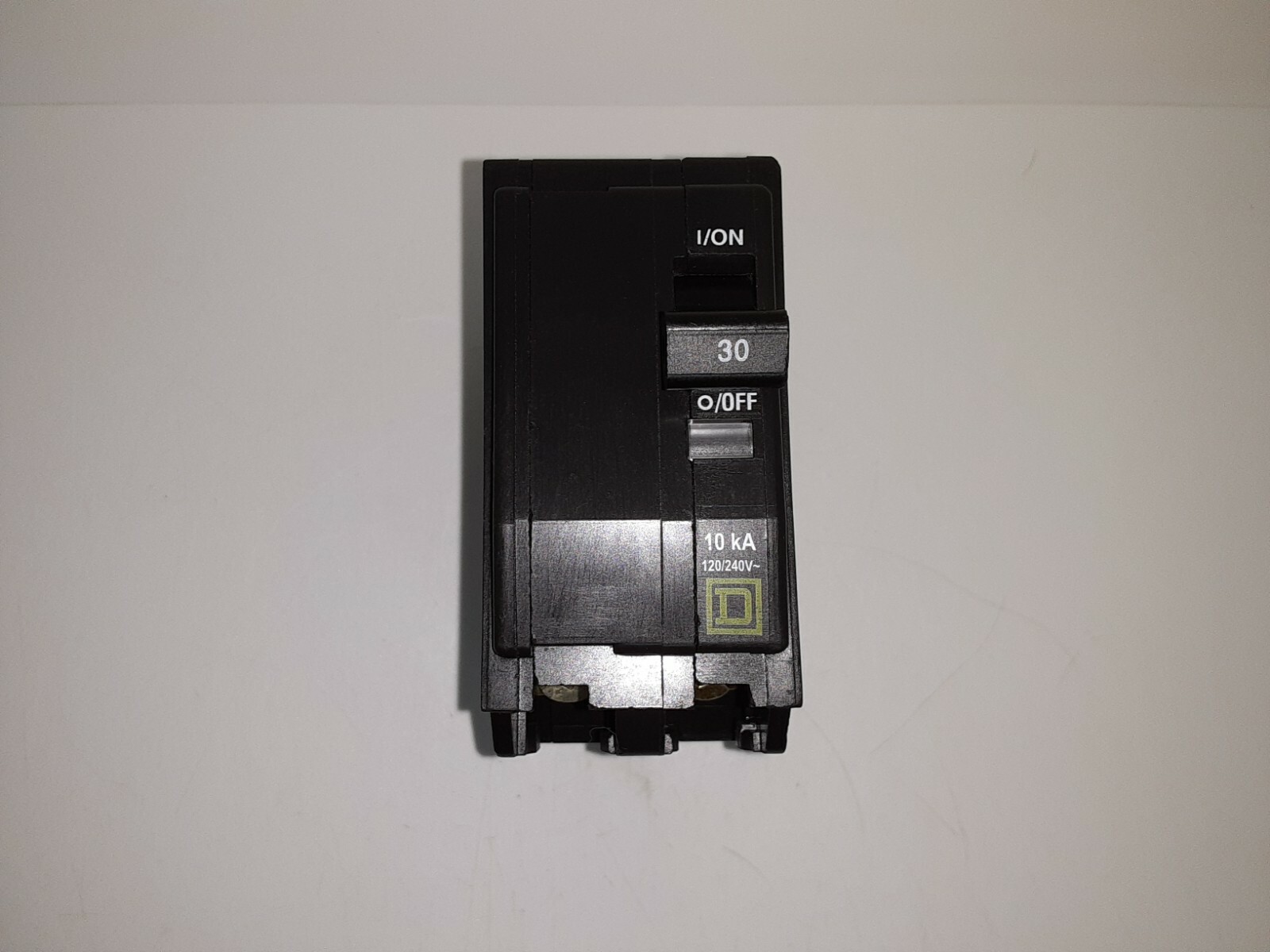 SQUARE D QO230 30 amp 2 pole Type QO Circuit Breaker YELLOW FACE