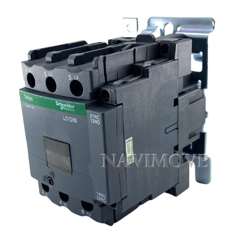 New Schneider LC1D50G7 Contactor 3P 50A With Coil 120V LC1D50G7 USA