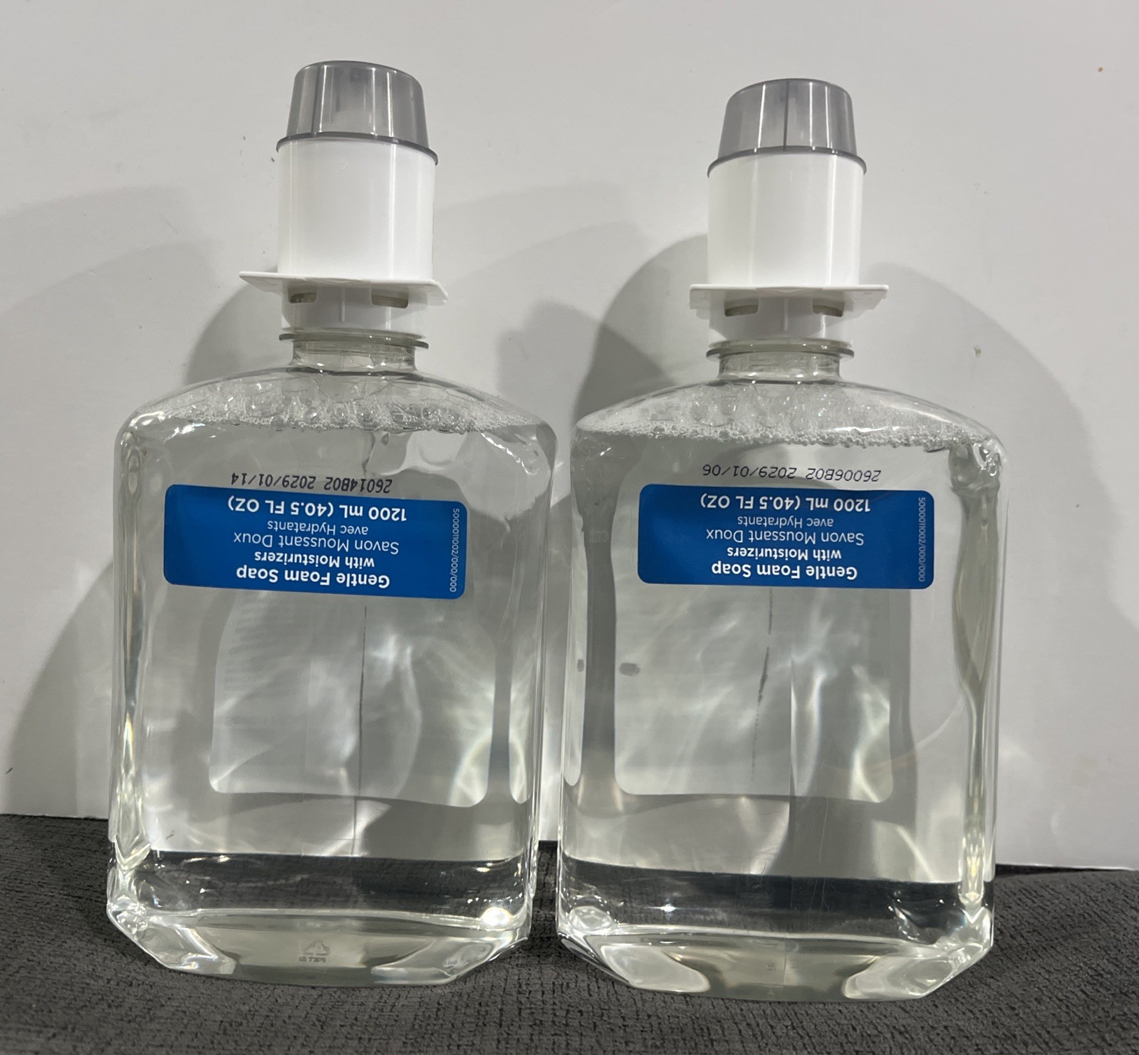 2X EnMotion Gentle Moisturizing Foam Soap Refill,1200 ML, SKU 42714 Exp 01/29