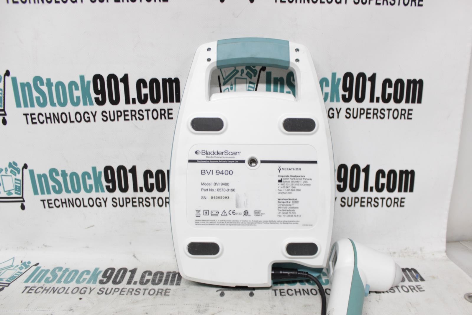 Verathon BladderScan BVI 9400 w/ Probe (Battery Not Included)