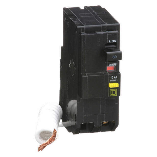 Square D QO260GFI 240V 60A Circuit Breaker