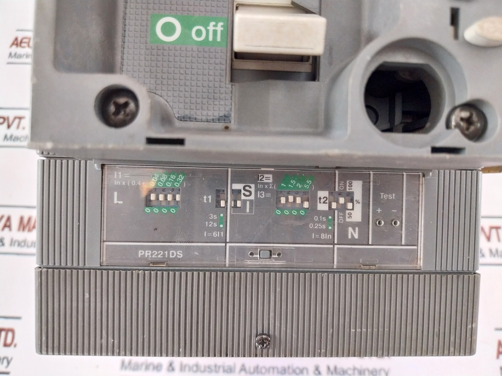 ABB PR221DS Low Voltage Moulded Case Circuit Breaker TMAX T5H 400A 690V 1000V
