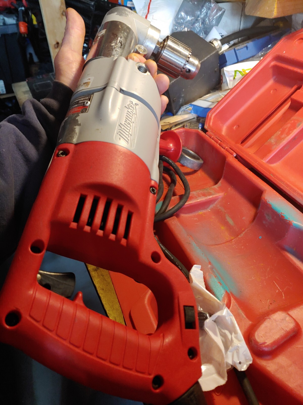 Milwaukee 1/2 Right Angle Drill 1107-1. Made in the USA