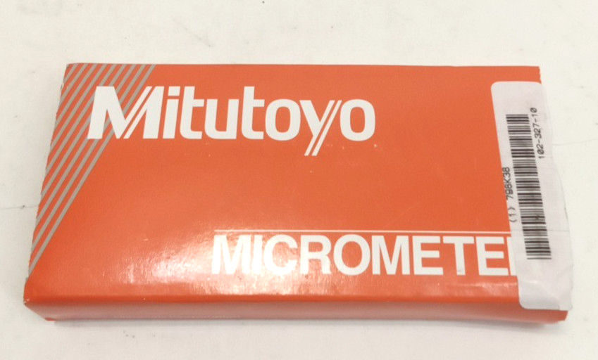 Mitutoyo 102-327-10 Mechanical Outside Micrometer 0-1″ Range 0.0001″ Graduation