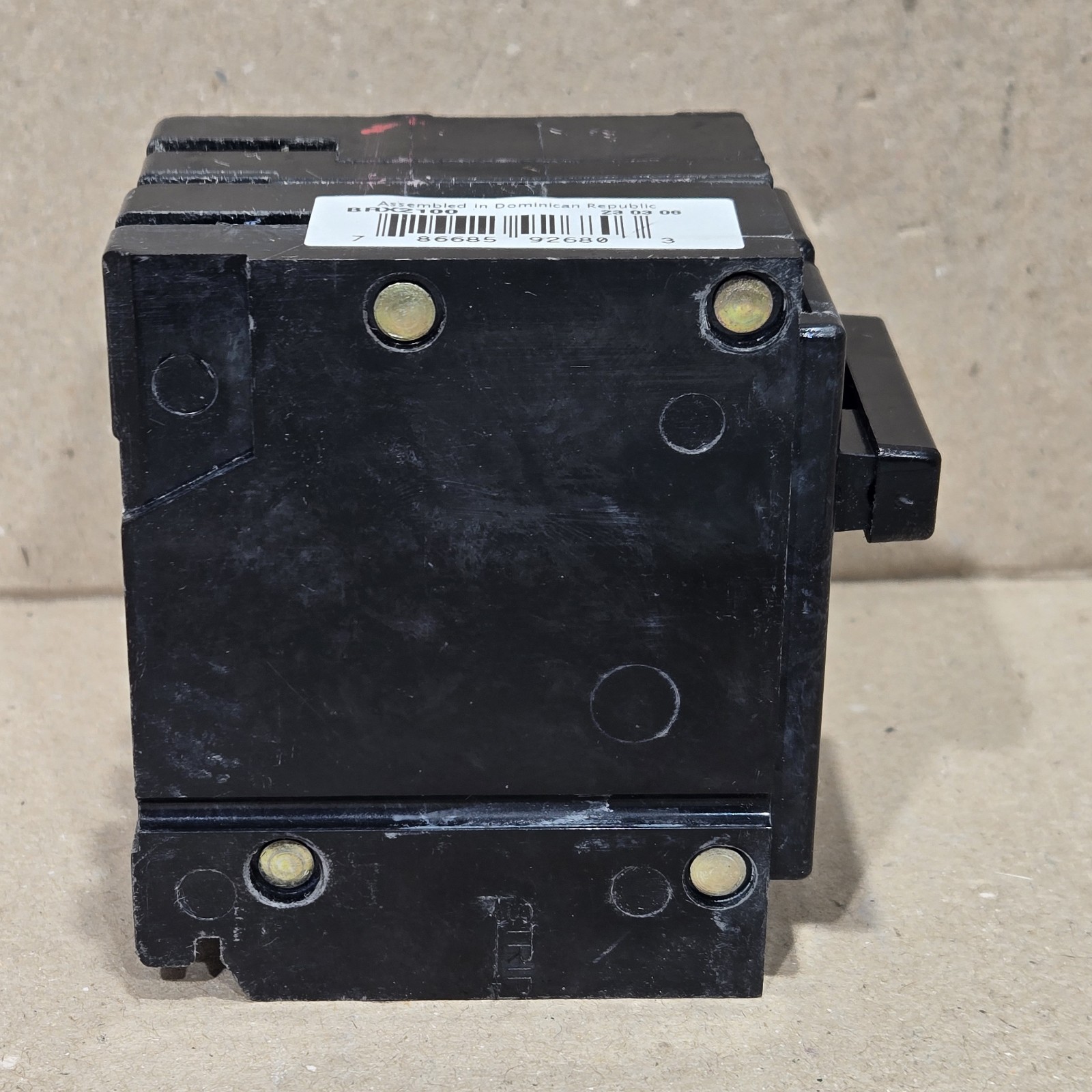 EATON BRX2100 100 Amp Molded Case Circuit Breaker Plug-In – 100 Amp – 2 Pole
