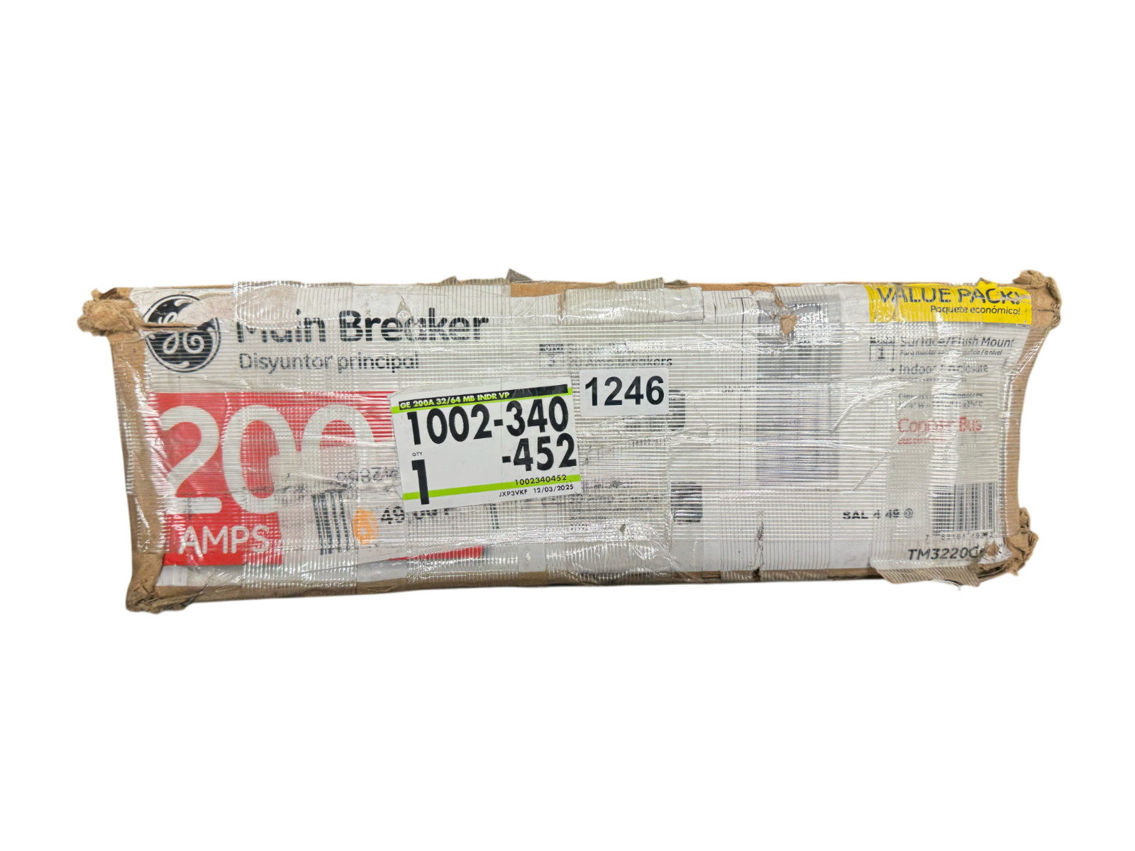 GE PowerMark Gold | TM3220C64K | 200A | 32-Space 64-Circuit | Indoor