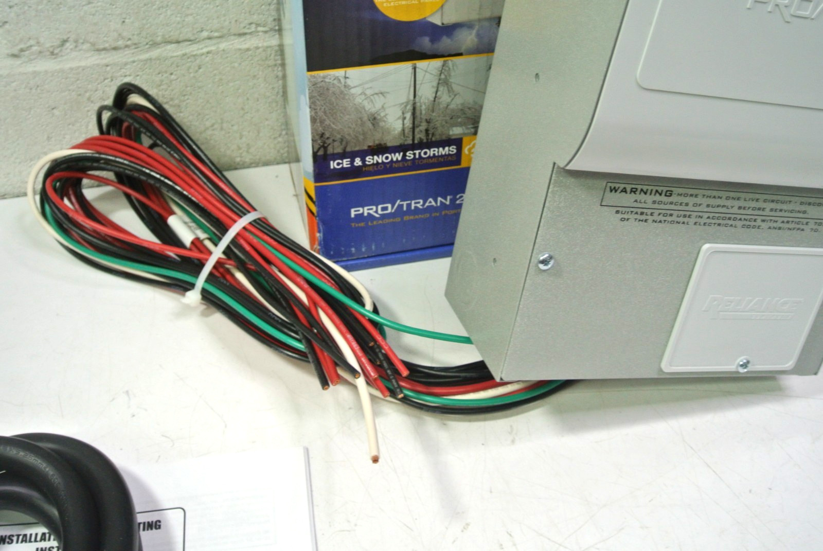 Reliance Controls Backup Power Transfer Switch Kit 3006HDK