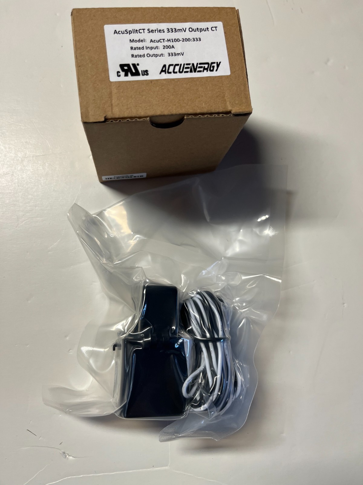 Accuenergy AcuCT-H100-200:333 (Split Core, Current transformer)
