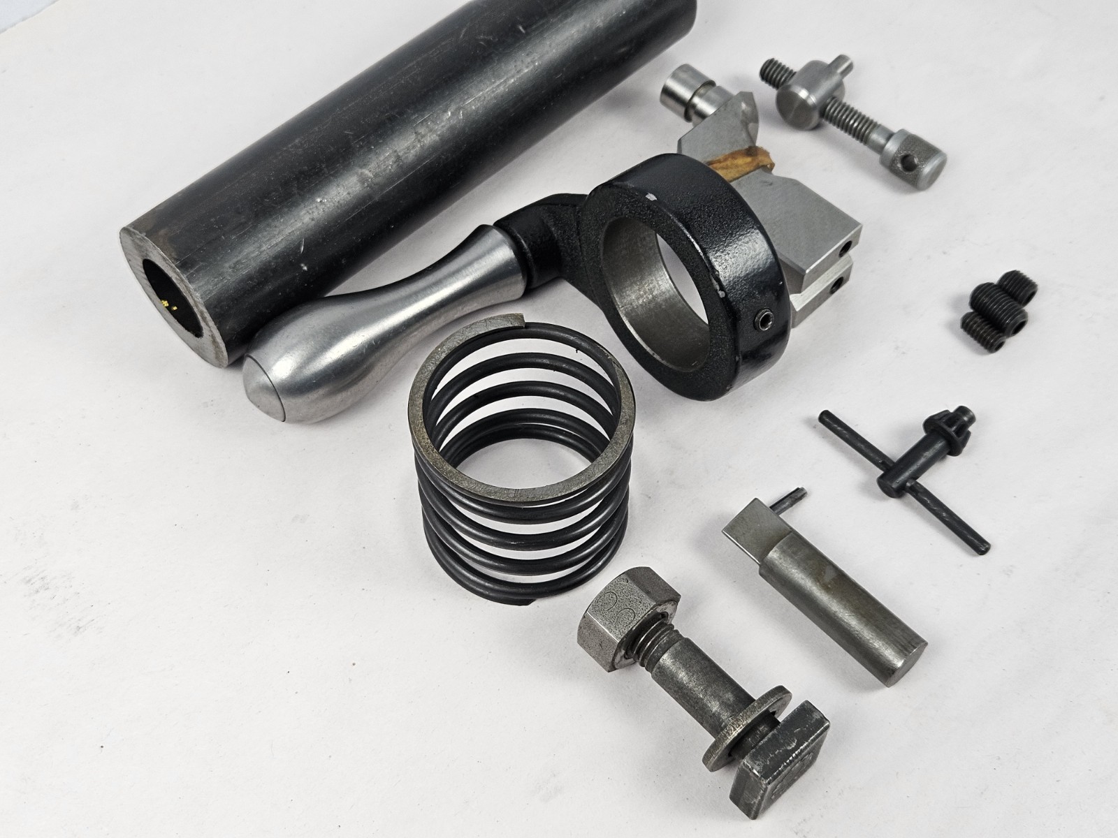 Weldon End Mill Sharpening Grinding Fixture with Case and Accessories Incomplete