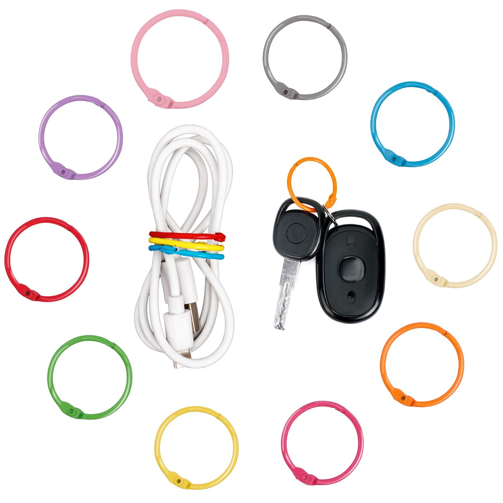 1.2 Inch/30mm, Red, Light Pink, Orange, Green, Purple, Blue, Gray, Yellow,…