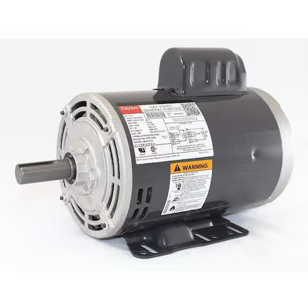 Dayton 6K826 Capacitor-Start General Purpose Motor, 1 1/2 Hp Hp, 115/208-230V