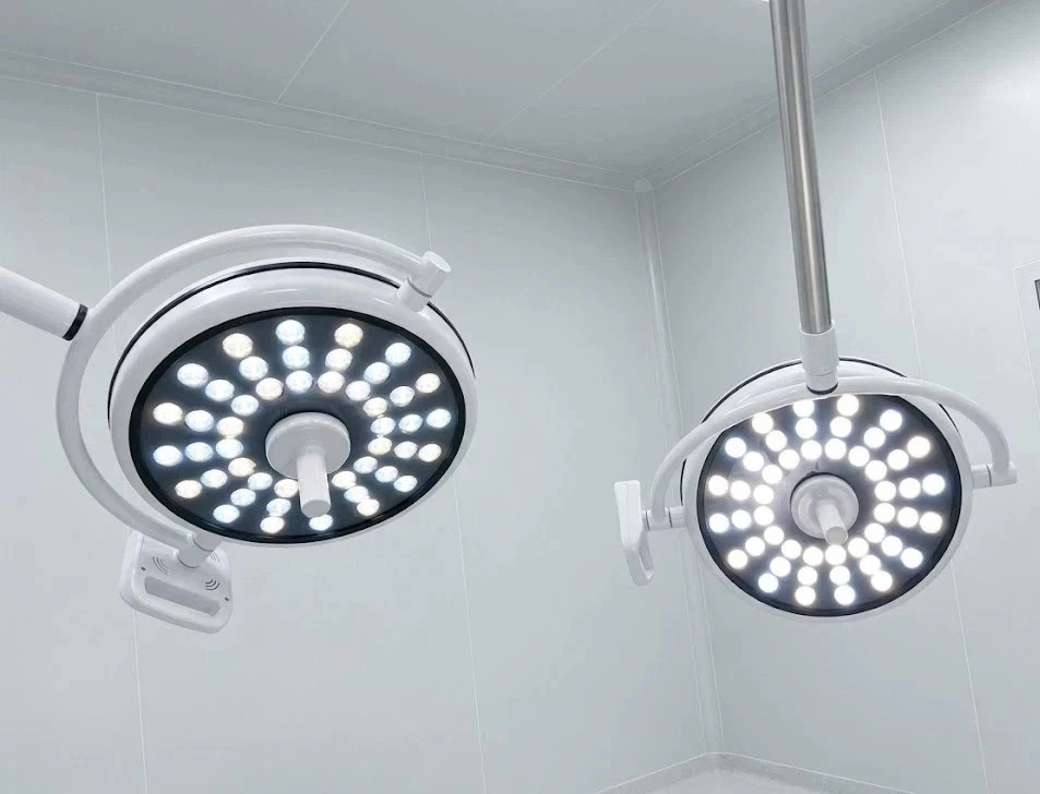 LED Lamp Satellite OT Room Light Surgical New Double Dome Operation Theater