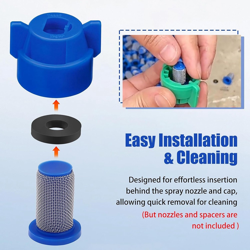 16pcs 8079-PP-50 Sprayer Nozzles Strainer for Sprayer Nozzles4989