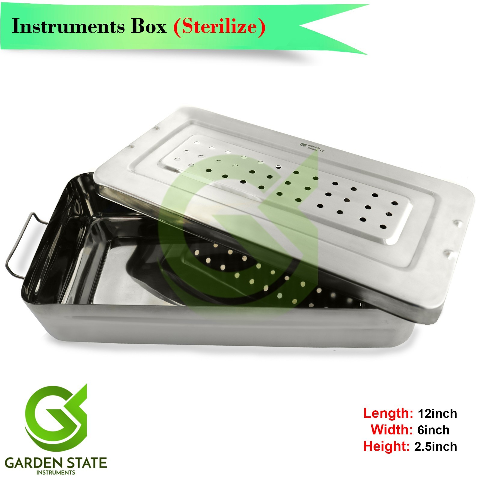 43Pcs Hysterectomy Abdominal Surgery Operative Surgical Instruments with Box