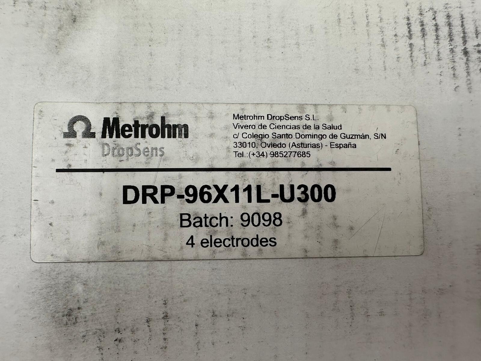 4 Pack Metrohm 96X Electrochemical Elisa Plates Dropsens Carbon Electrodes