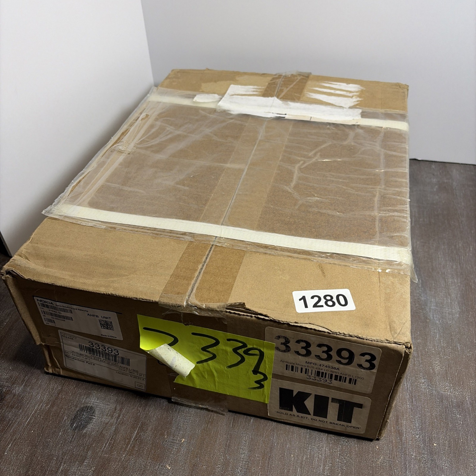 New NOKIA 474036A.103 AirScale Micro B25 4X4 LP-RRH AHFB L1900 Kit Sealed