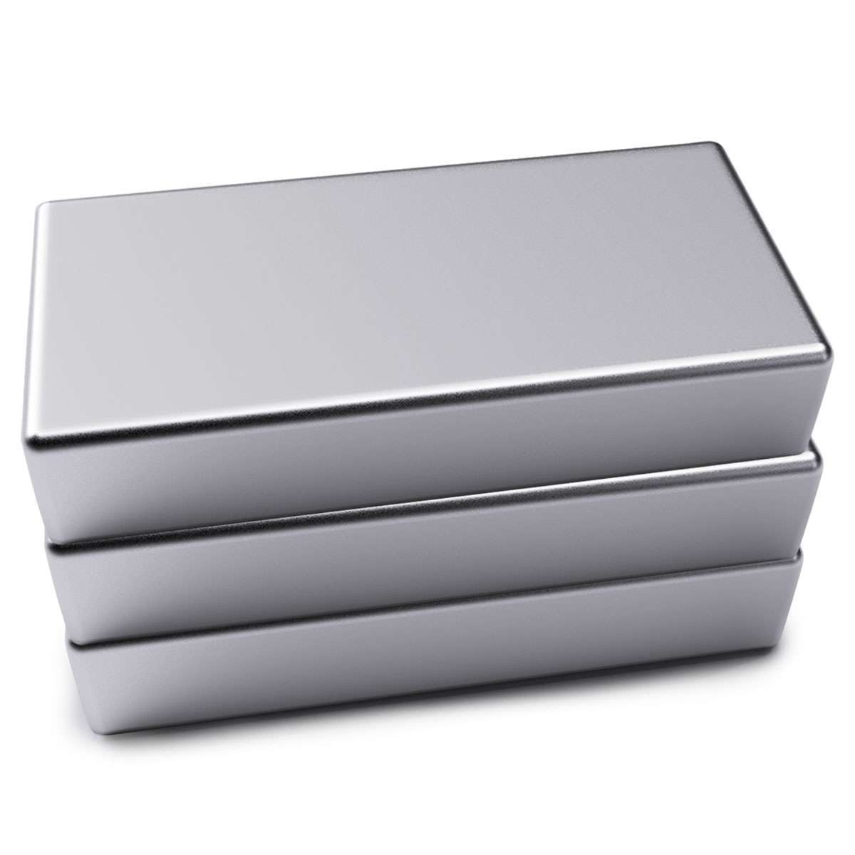1-5X Magnets Super Strong N52 Neodymium Large Block Magnet 2″x1″x3/8″ Rare Earth
