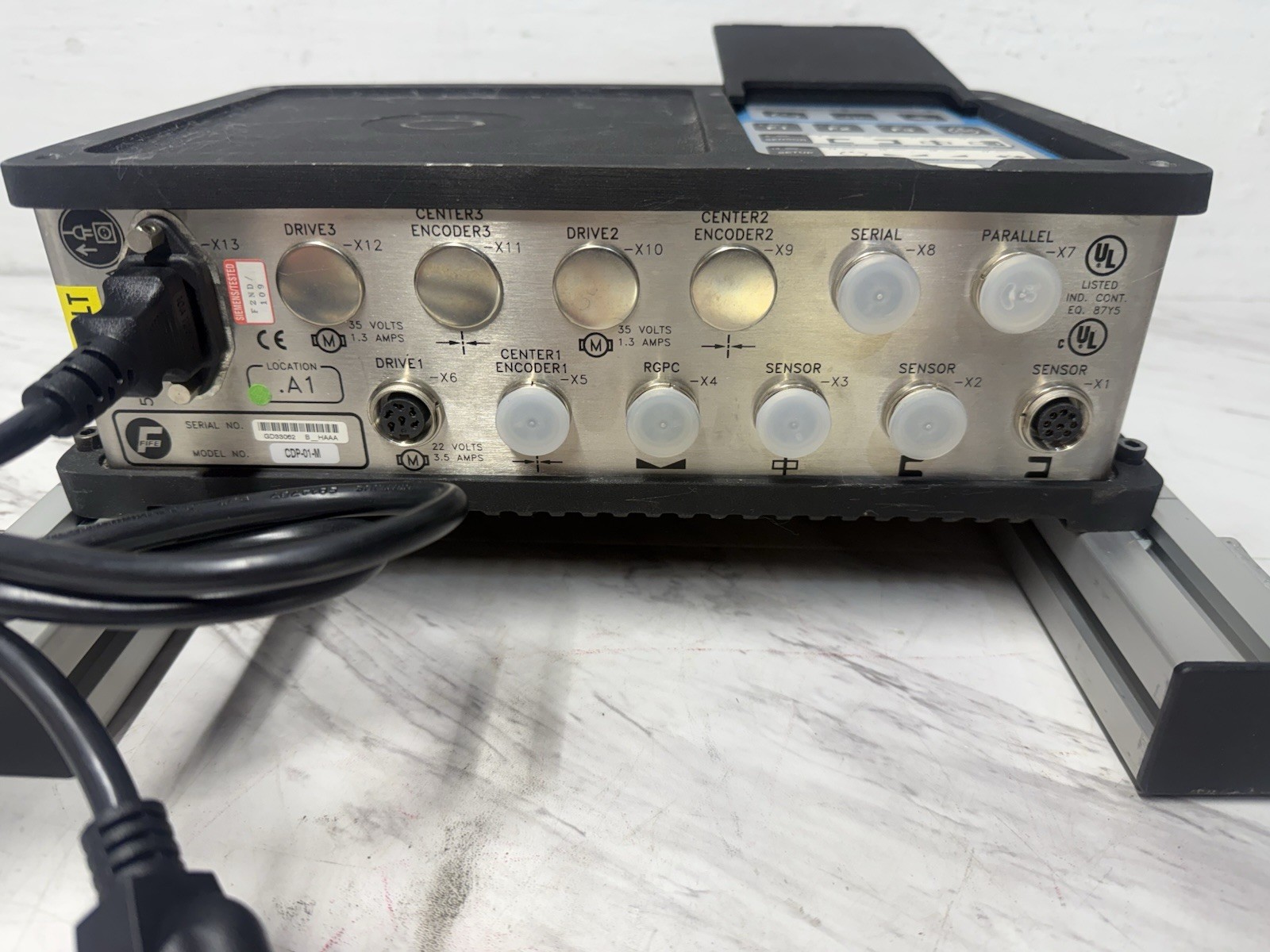 FIFE CDP-01-M Web Guide Tracking Controller Module System Unit Control Panel