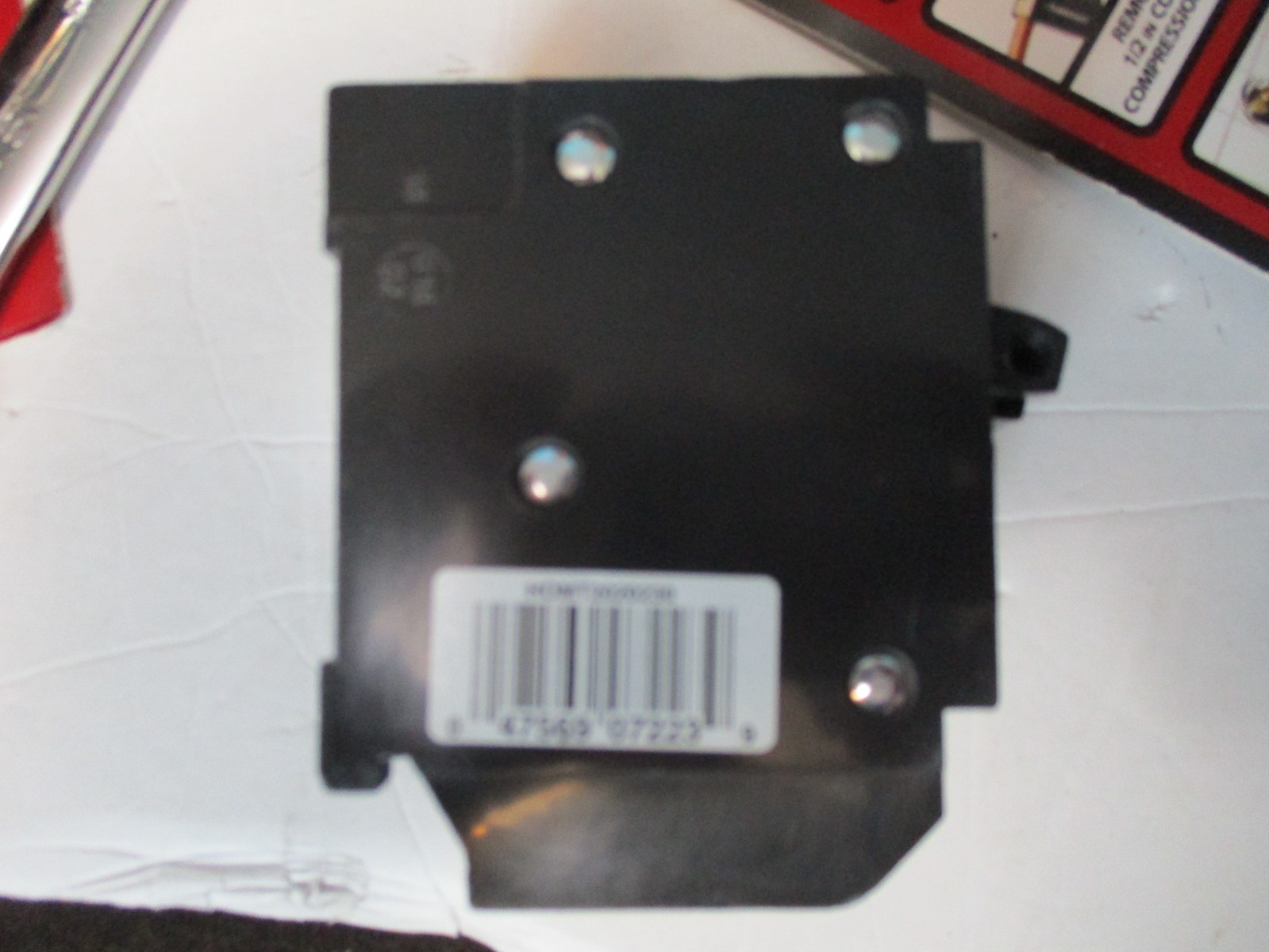 Square D Homeline 1-20 Amp 2-Pole, 1-30 Amp 2-Pole Quad Tandem Circuit Breaker