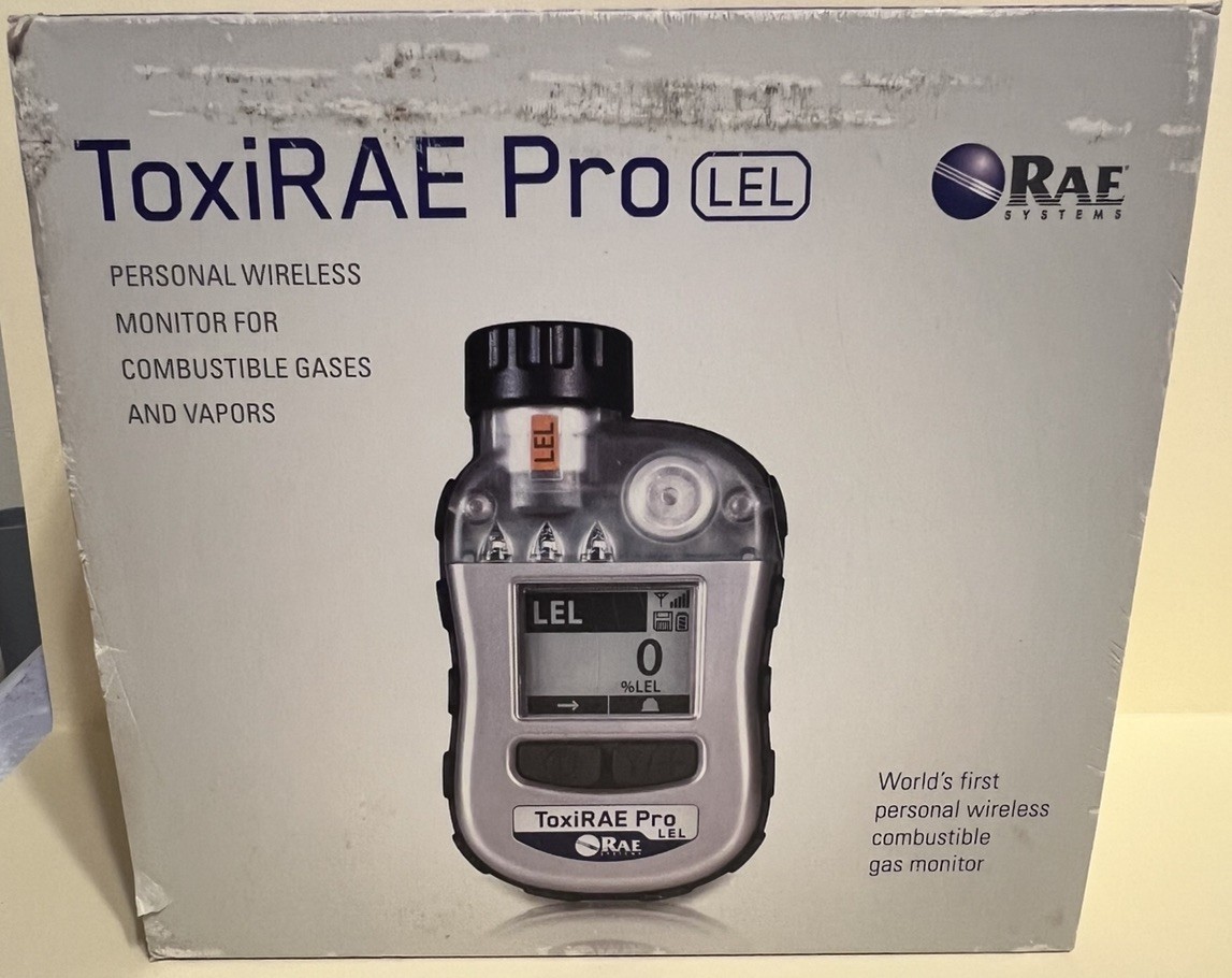 RAE Systems ToxiRAE Pro LEL Personal Combustible Gas Detector QC Passed