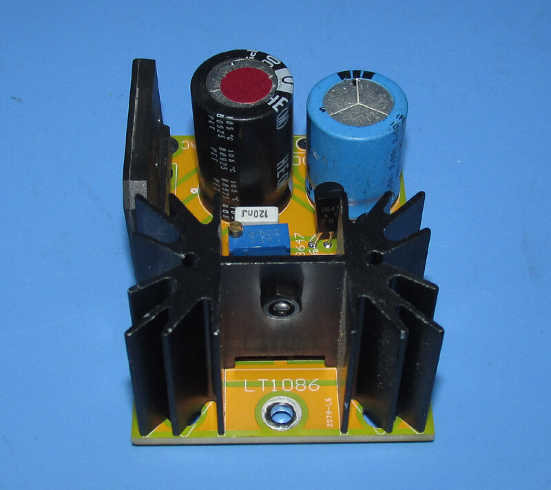 DC 1.2V-37V LM317 Adjustable Regulated Soft Start Power for 6.3v 12.6v Filament