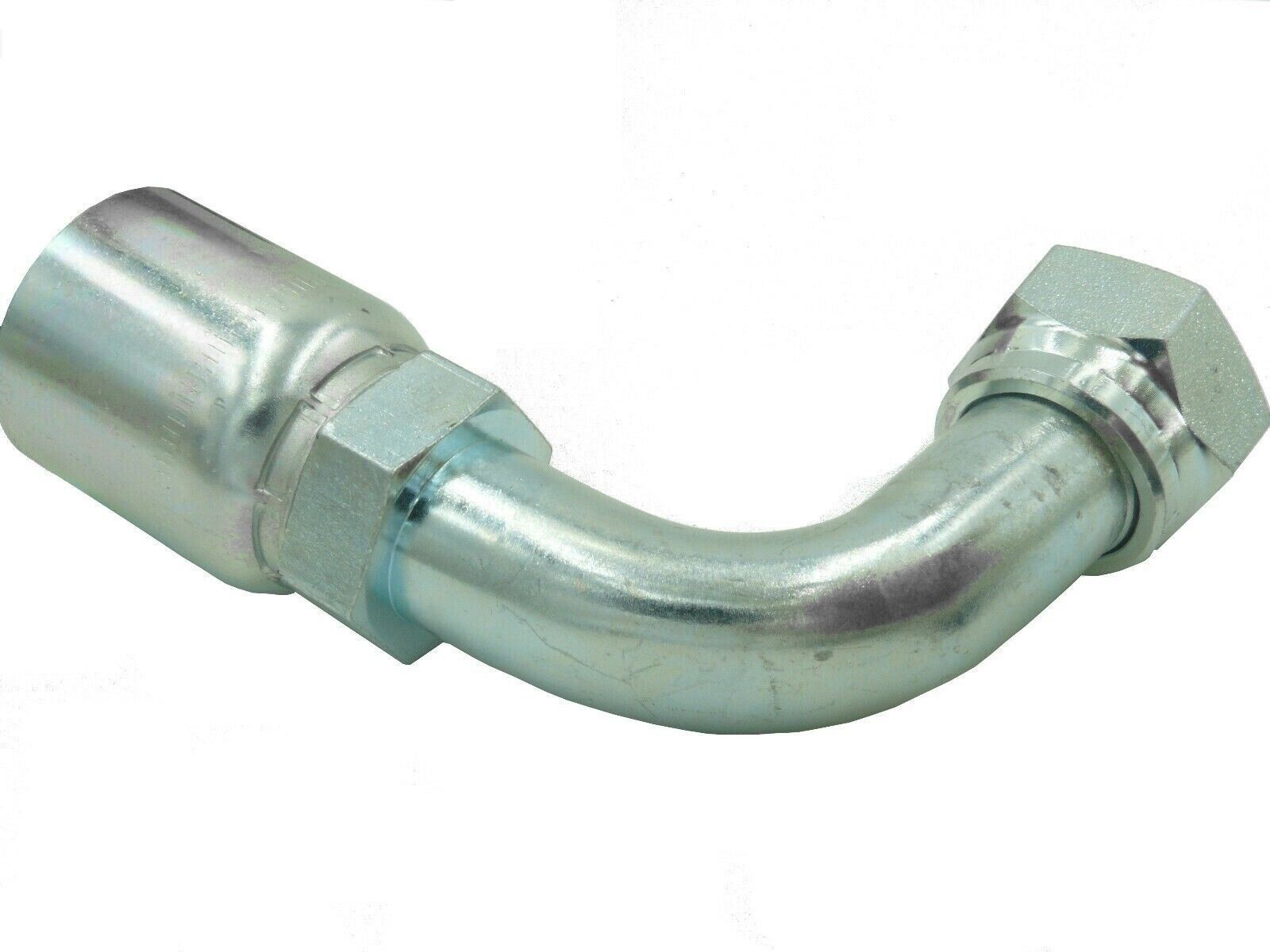 FJX90-16-16 1″ Female JIC 90° Crimp On Hose Fitting – 16U-676
