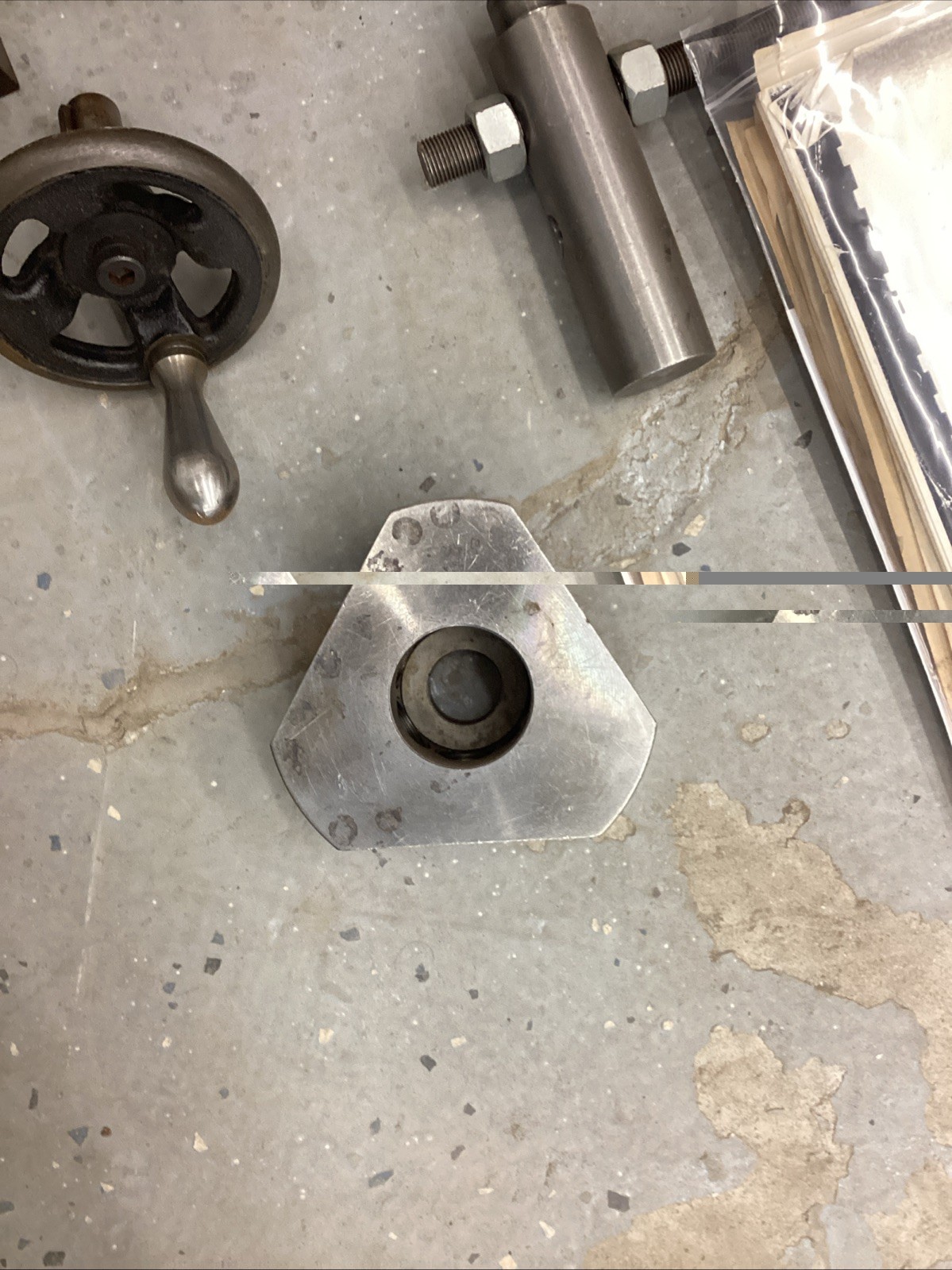 Silk AX630 Internal Flange Facing Machine 1.55HP Air Vol 90 Cu.Ft.Min