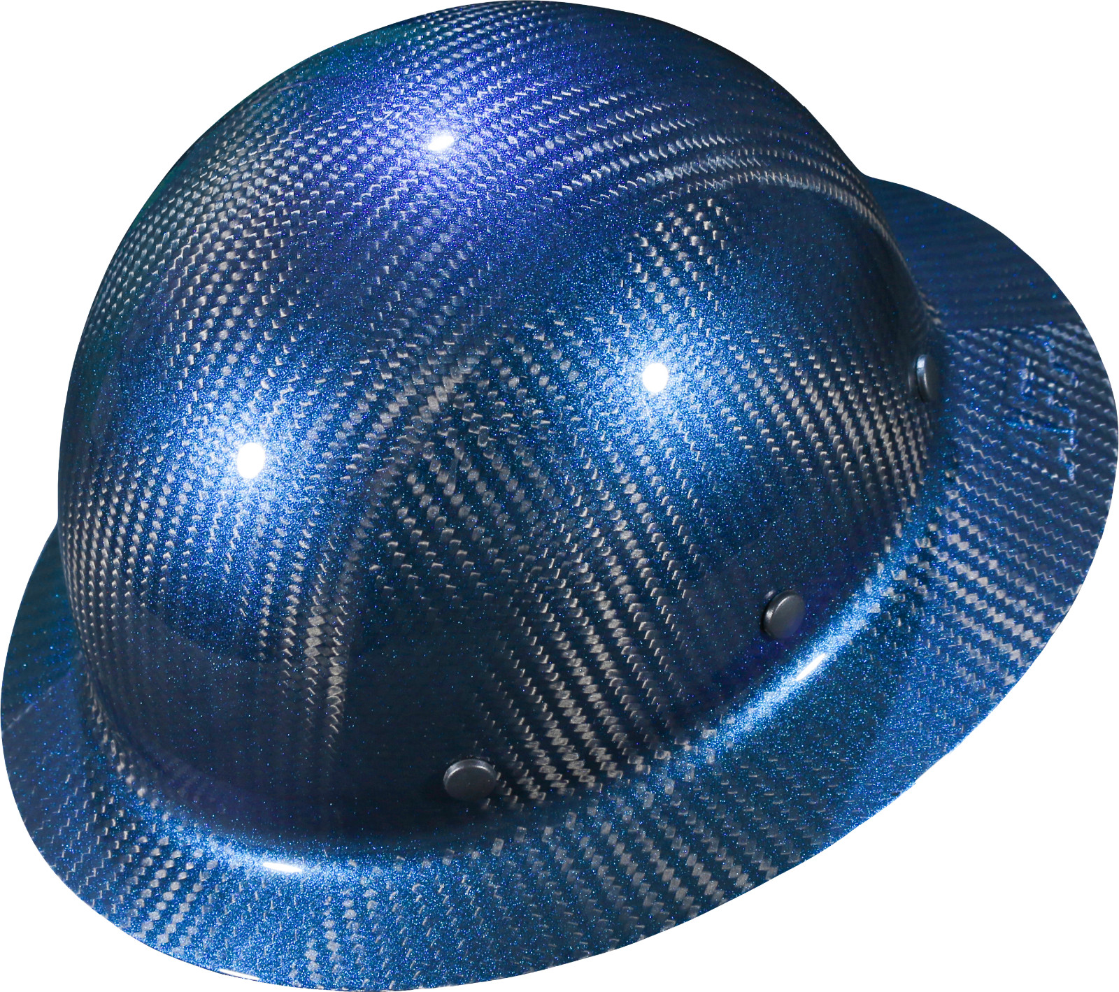 AFP Fiber Full Brim Hard Hat & 6 Point Ratchet Suspension Includes FREE WOLF Cap