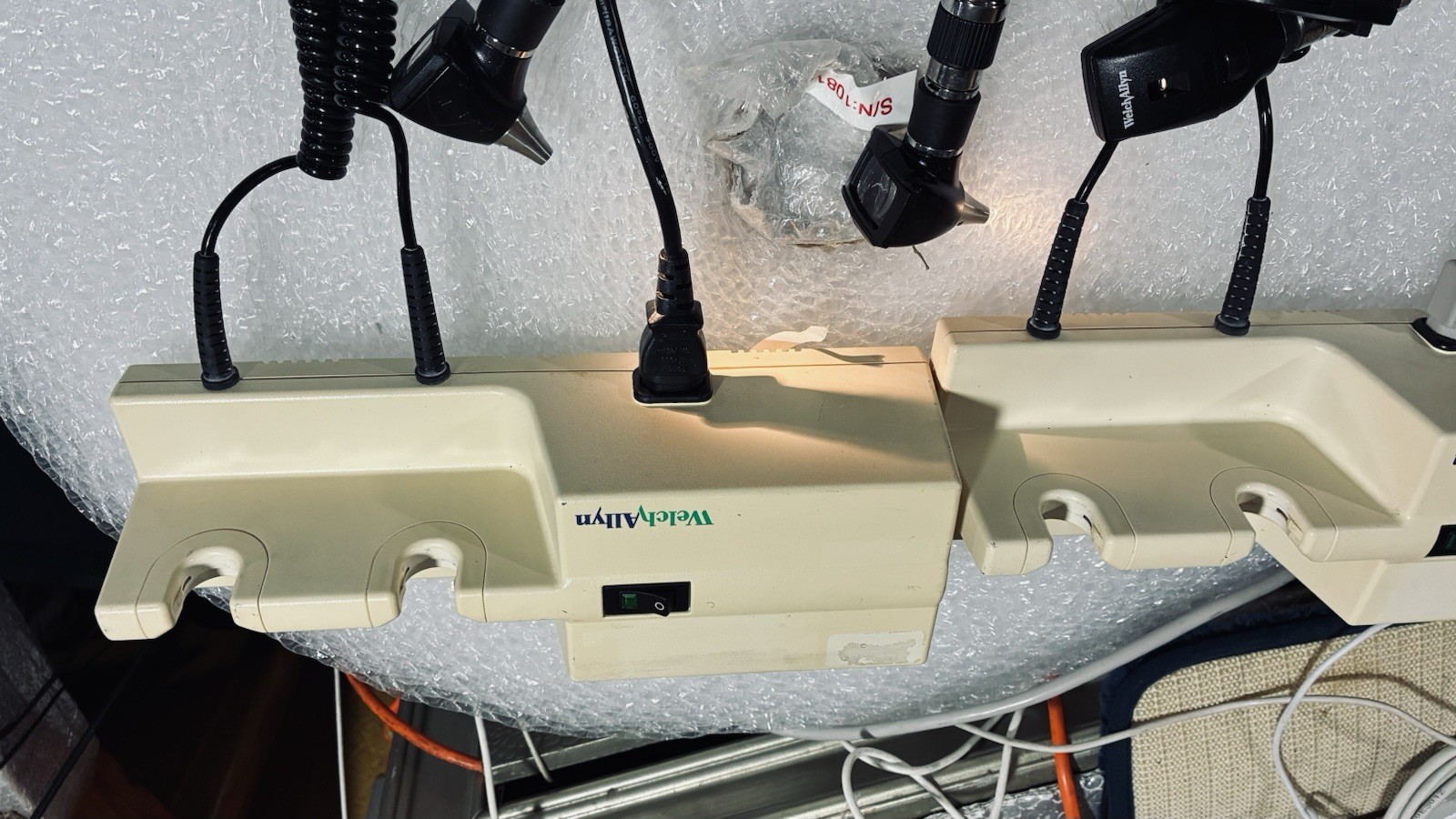Welch Allyn 767 Series Wall Transformer with headlights Lot Of 2
