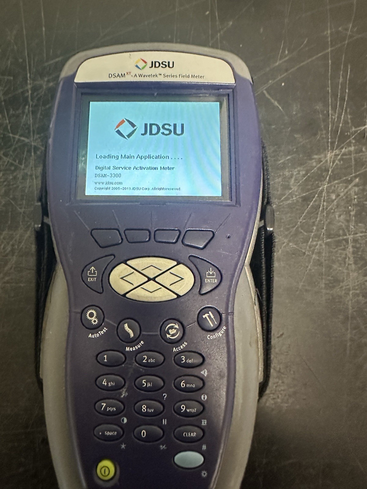 Complete Kit JDSU DSAM-3300 XT 3300 Cable Tester DOCSIS 3.0 Extended Battery