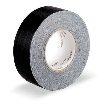 Nashua 398 Duct Tape, Black, 60 Yd L, 1-7/8 In W