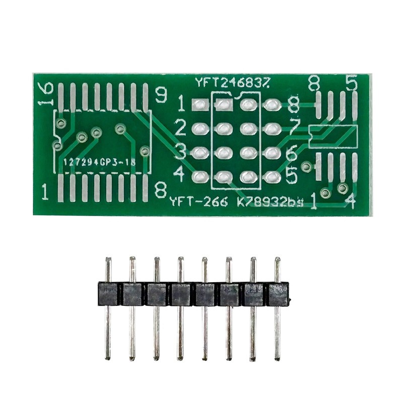 Socket Adapter Flash Chip IC Test Clips Programmer BIOS Programmer Module USB