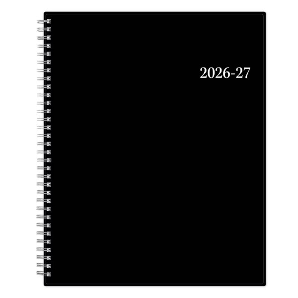 8.5"x11" 2026-2027 Planner Weekly/Monthly 15 Months Enterprise