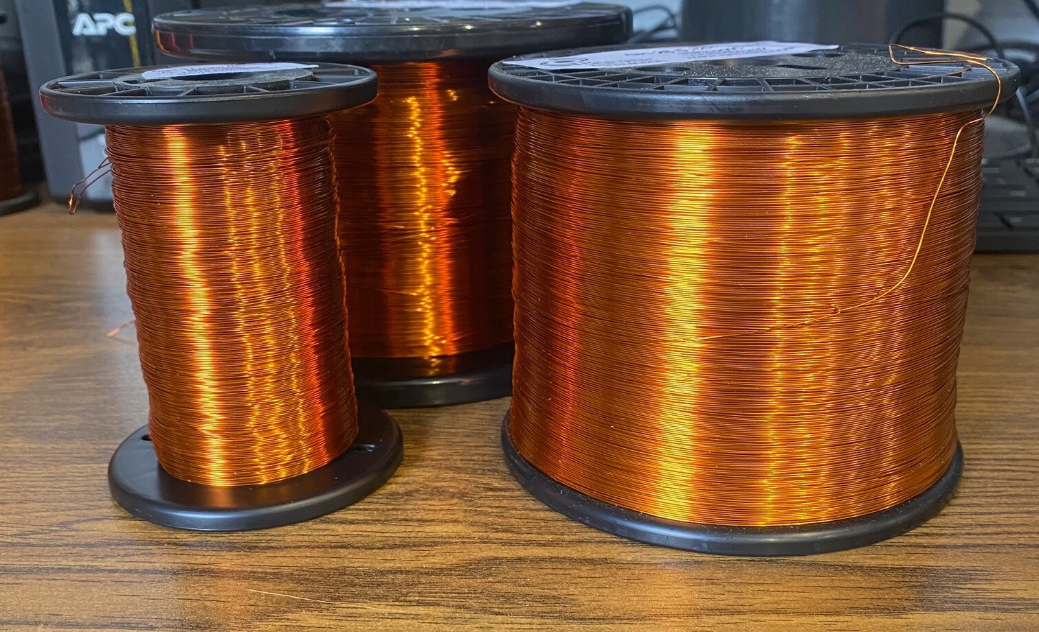AWG 14 H200 COPPER MAGNET WIRE, APPROX 10LBS AND BELOW