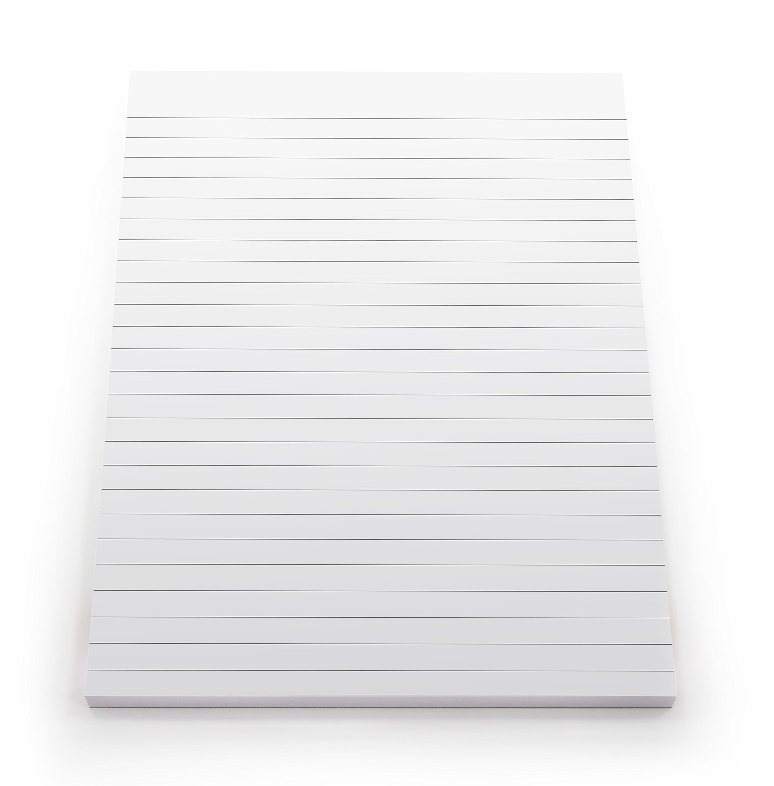 5.8 x 8.3 (A5) Lined Note pad, Pack of 5, Zero Plastic Packaging (Lined (no m…