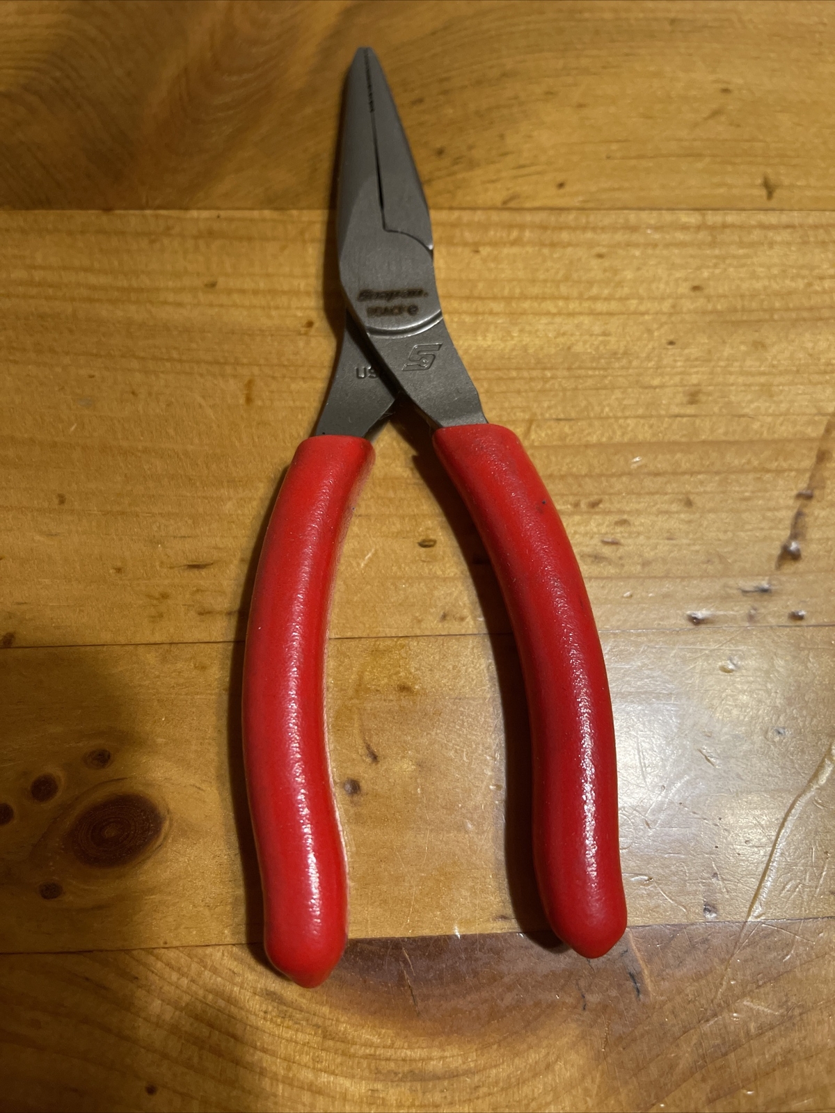 *NEW* Snap On 95ACF Needle Nose Pliers 6” RED Handle Pliers FREE SHIPPING