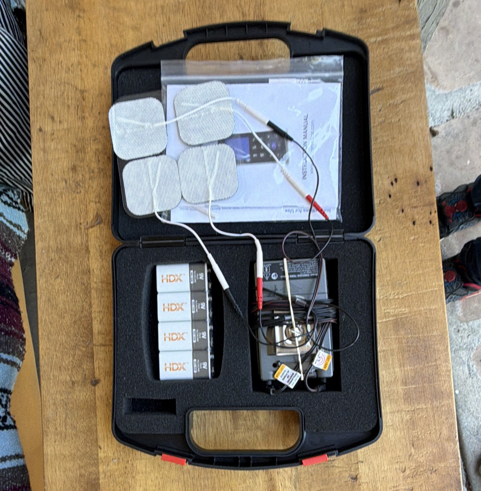 Roscoe Medical InTENSity Select Combo II TENS/EMS 2-Channel Kit w/ Case