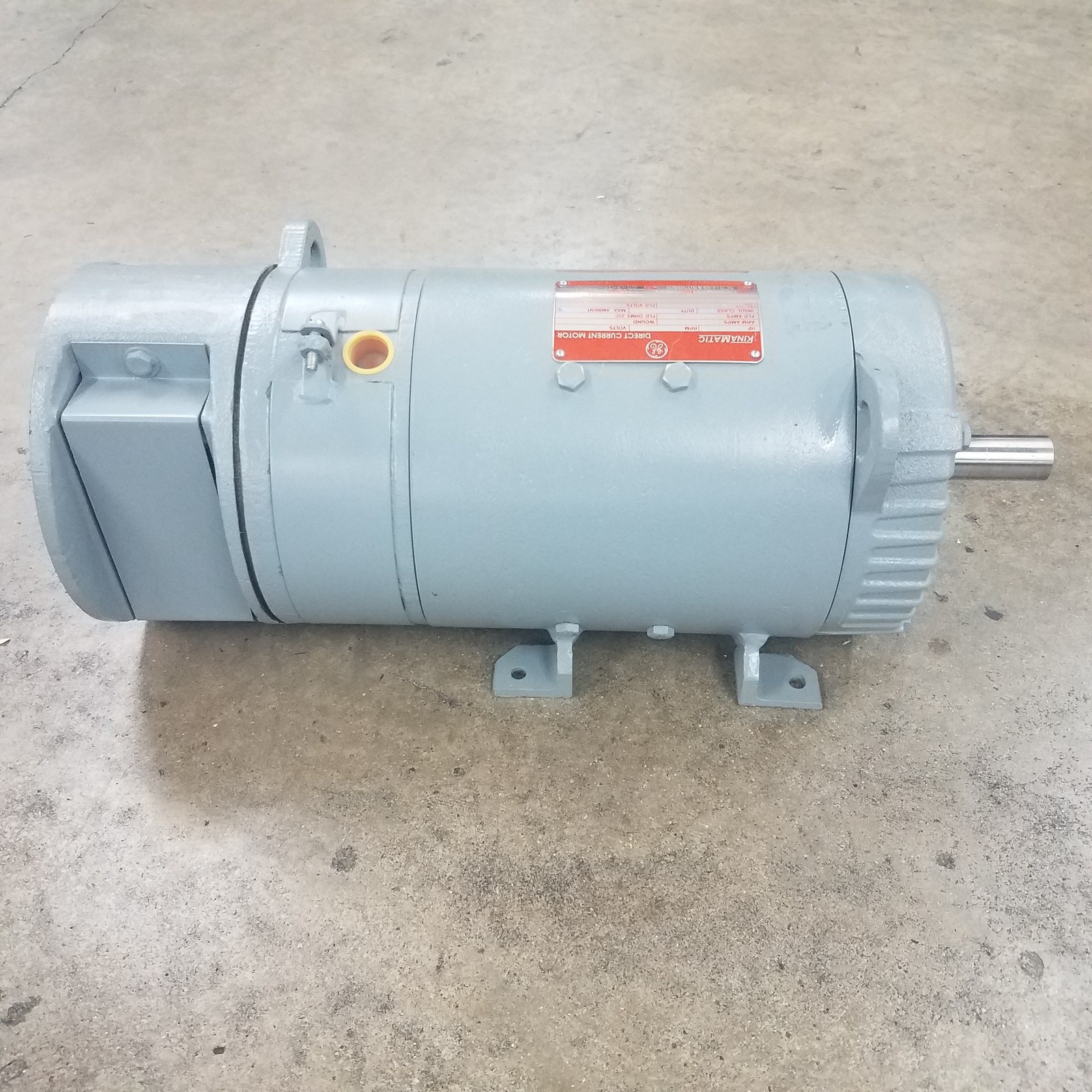 General Electric Kinamatic 5CD144SA805B801, DC Motor, 2HP, 1750 RPM, ENCL: TENV