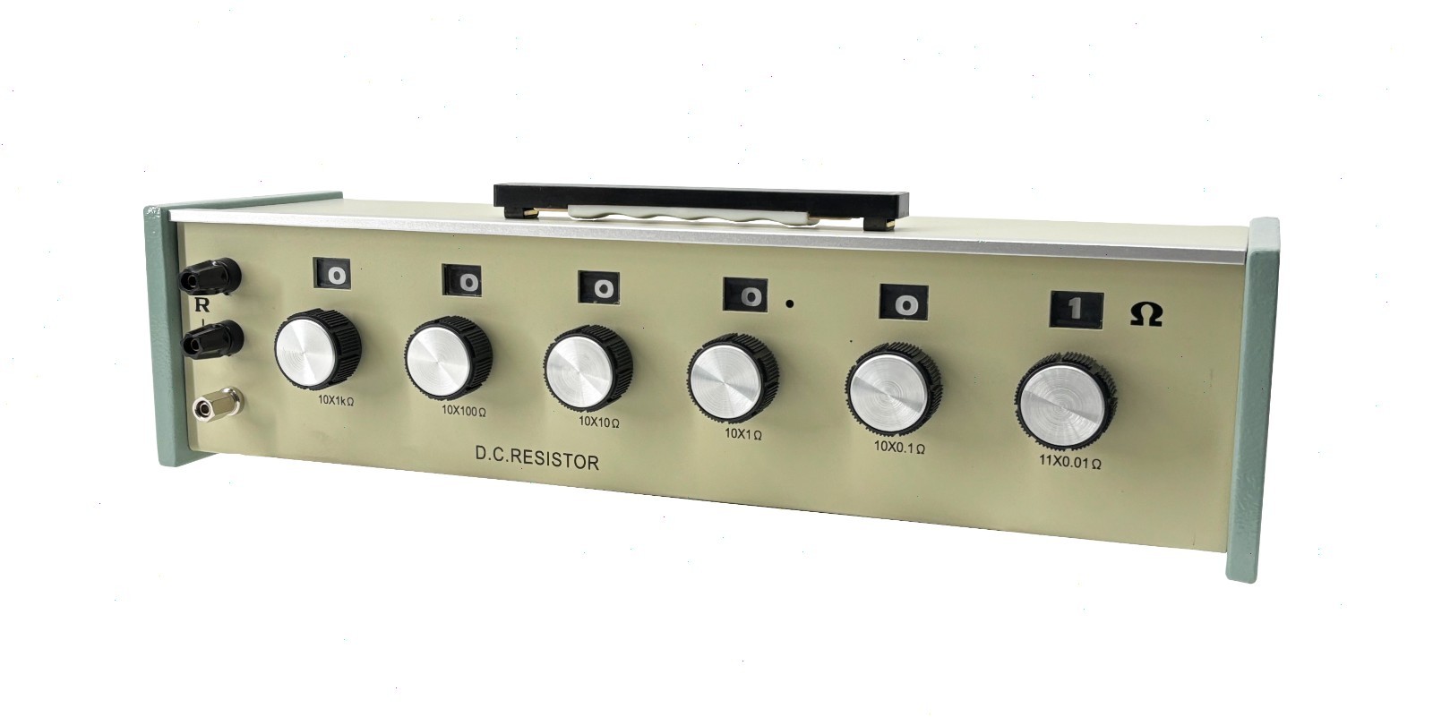 Decade Resistor DC Resistance Box with Range 0.01~11111.11Ω Resolution 0.01Ω