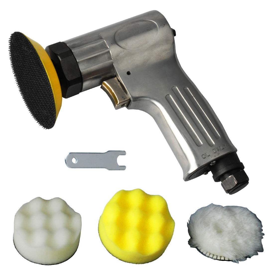 PROSHI 3Inch Mini Air Polishing Kit 3Inch Mini Polisher with the sanding pad …