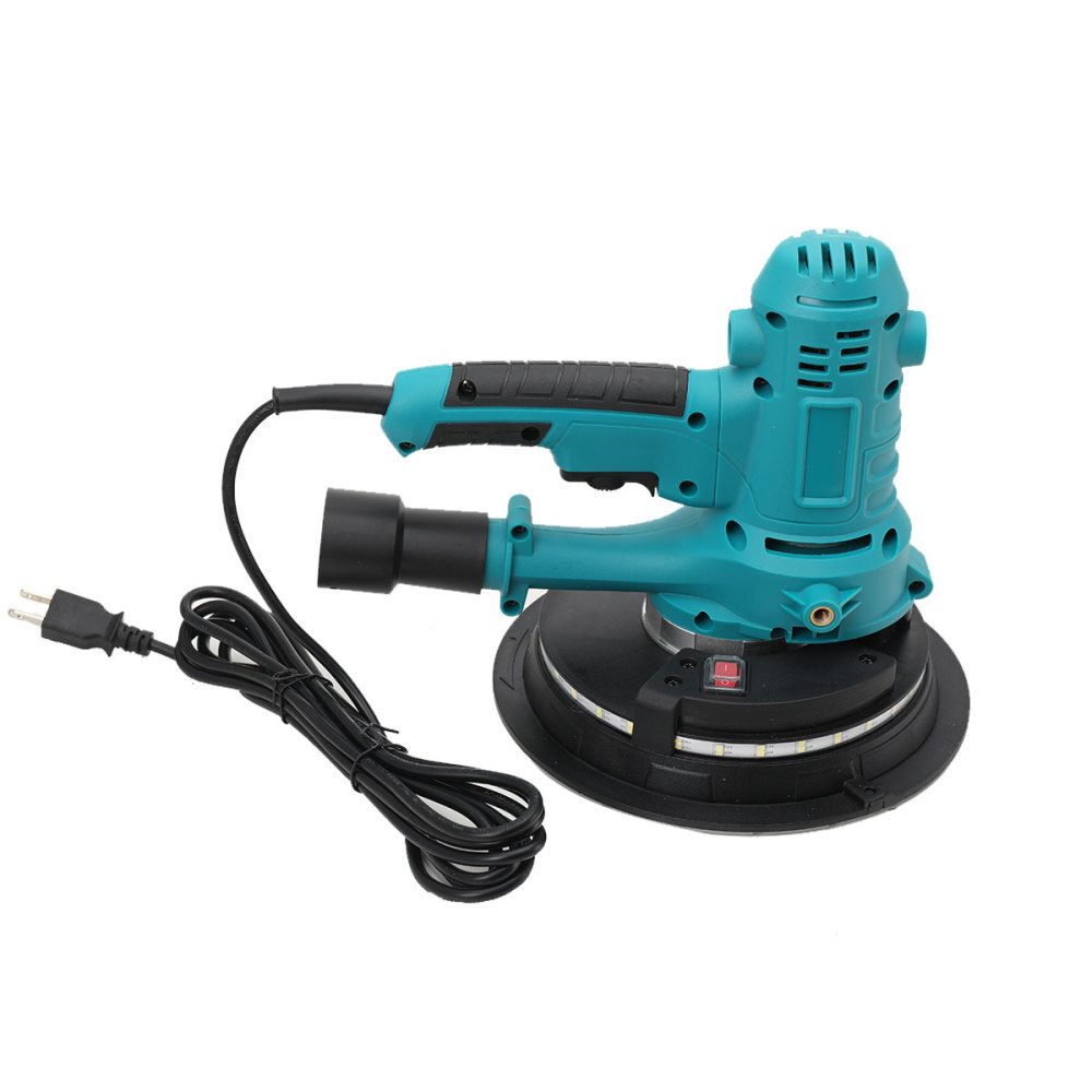 110V/60Hz Auto Vacuum Drywall Sander Machine Handheld Wall Polishing Machine